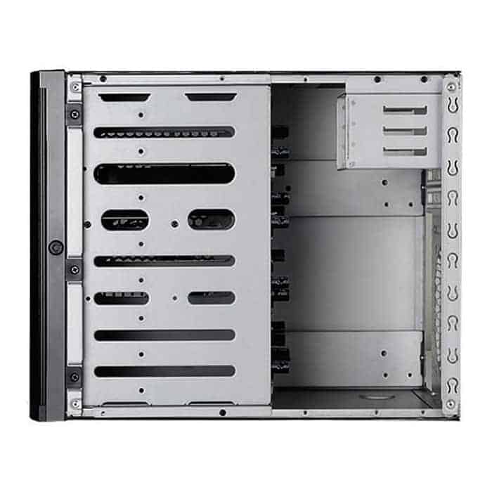 (image for) Silverstone DS380B mini-ITX SFF Case 12 Drive Support 8 Hot-swappable No PSU (SFX)